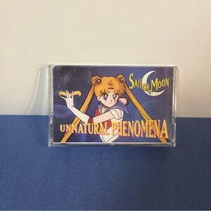 Sailor Moon Unnatural Phenomena cassette tape vintage